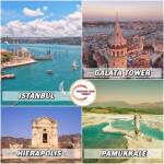 6 days istanbul and pamukkale tour